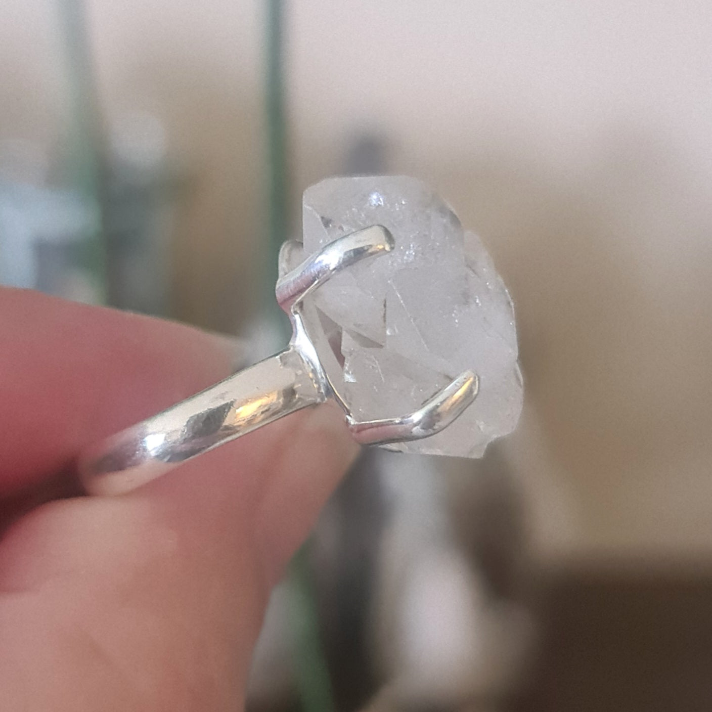 Herkimer Diamond Ring S9