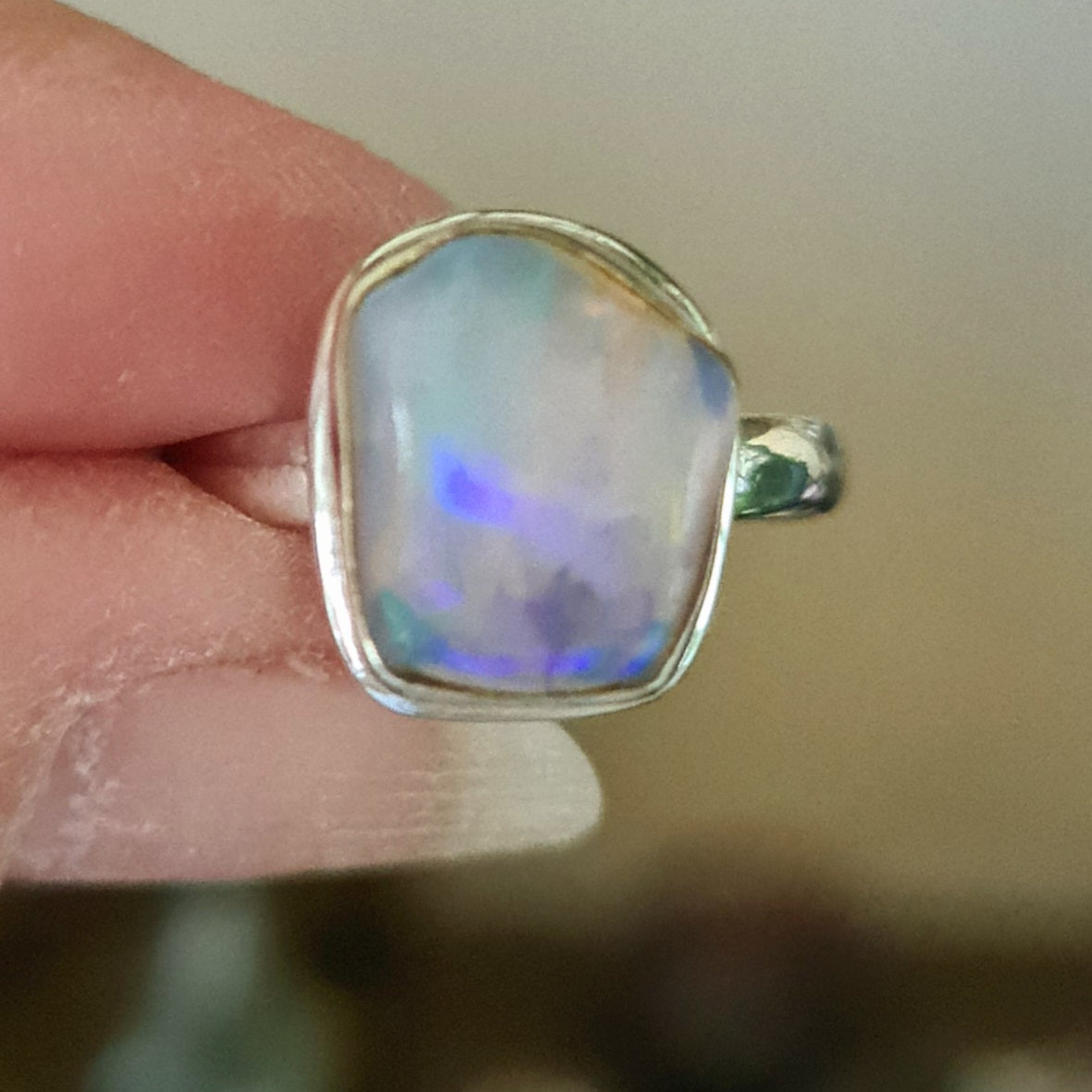 Ethiopian Opal Ring - Size 8