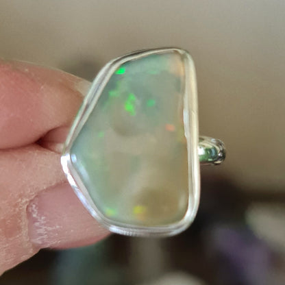 Ethiopian Opal Ring - Size 10