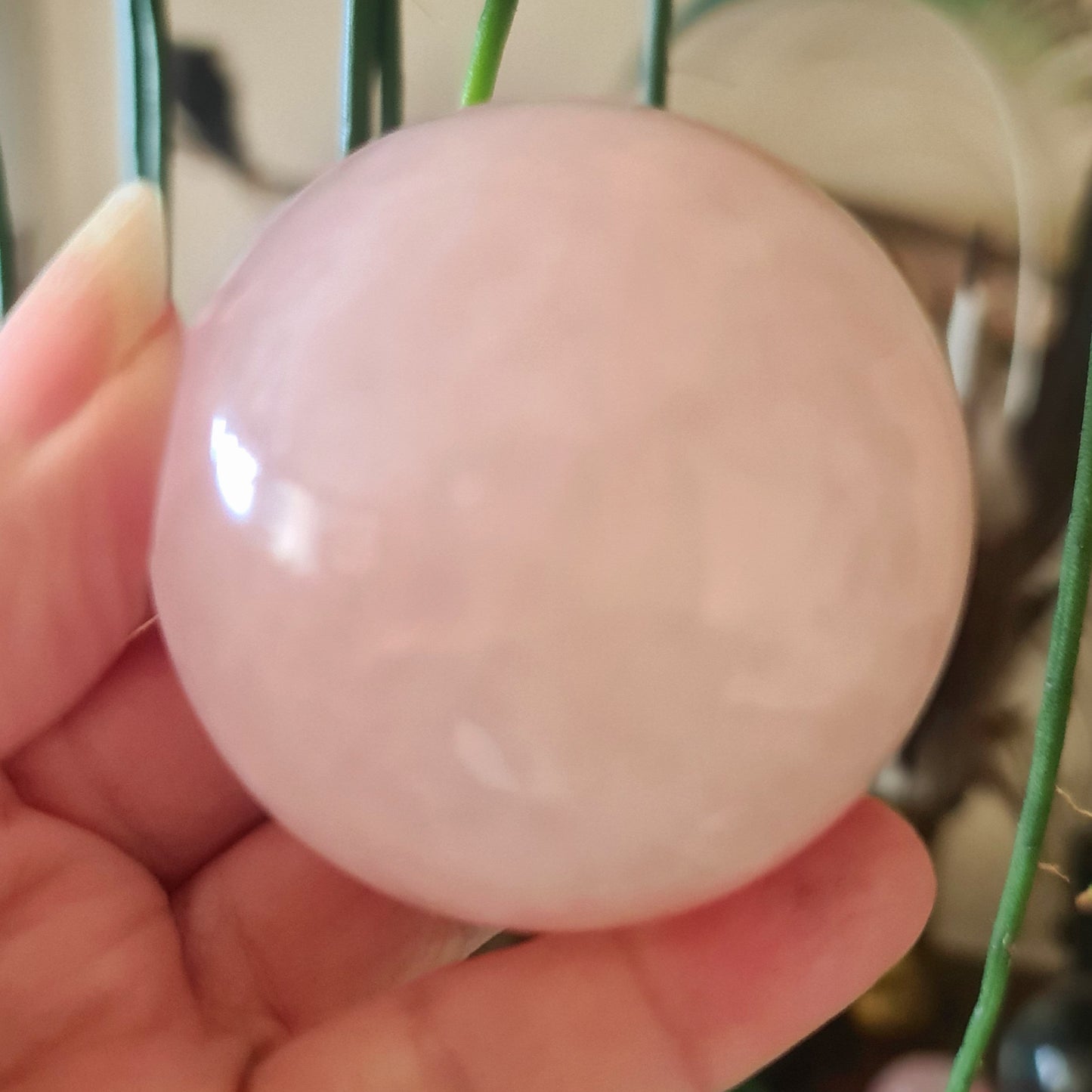 Rose Quartz Sphere 55Mm