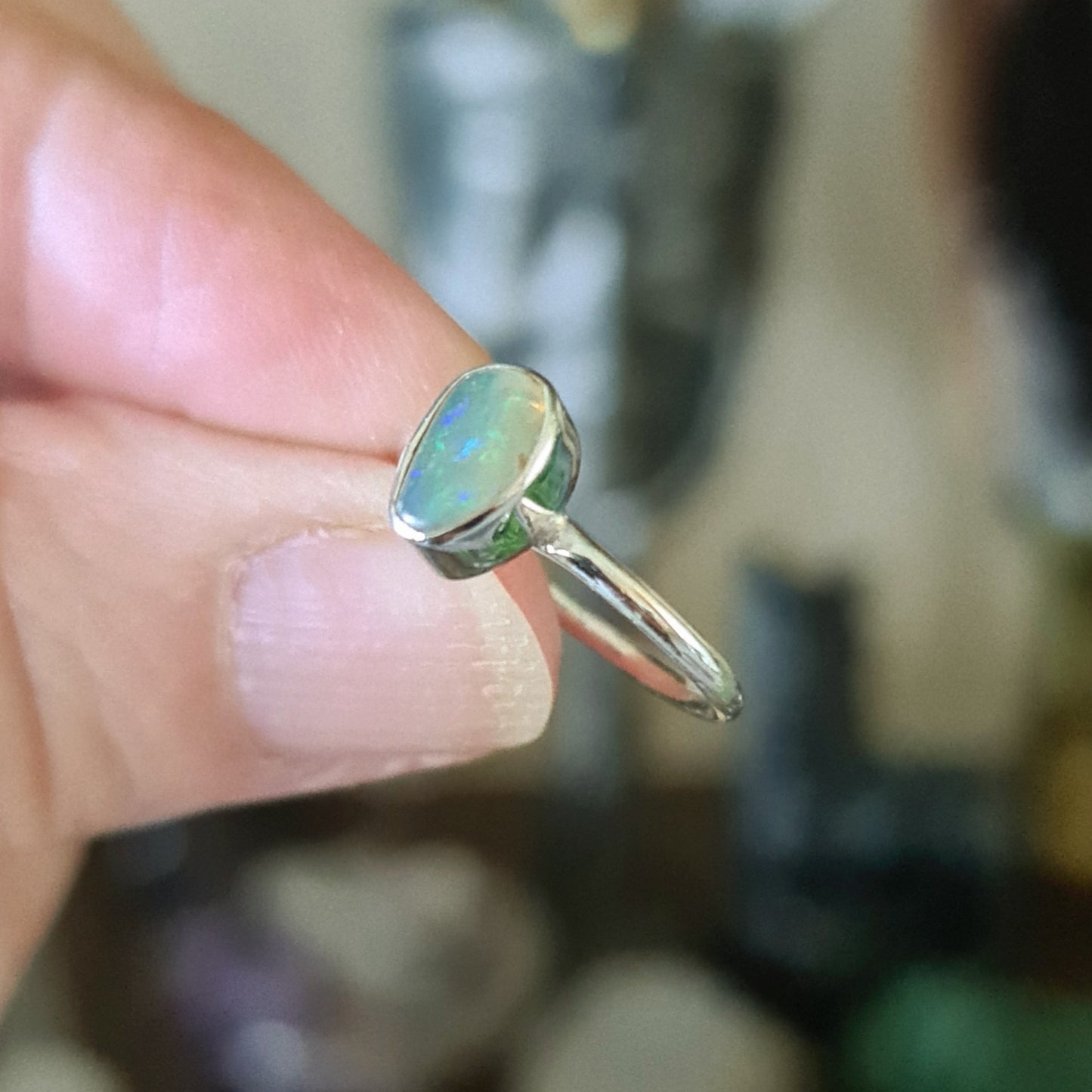 Ethiopian Opal Ring - Size 6