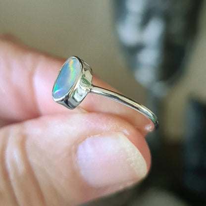 Ethiopian Opal Ring - Size 7