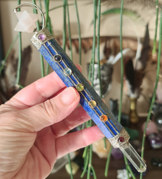 Lapis Lazuli Chakra Wand