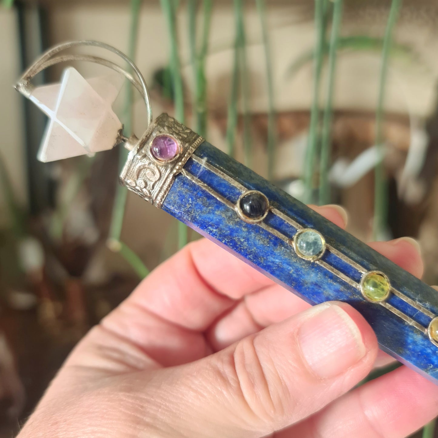 Lapis Lazuli Chakra Wand