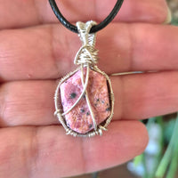 Ruby Wrapped Pendant