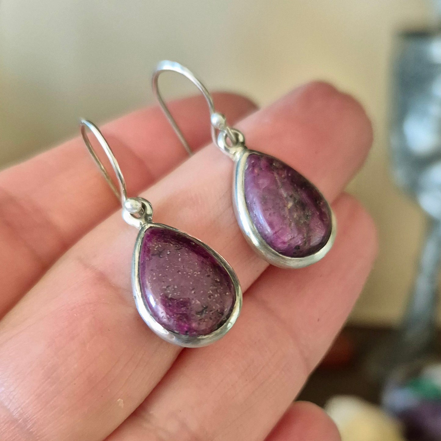 Ruby Earrings