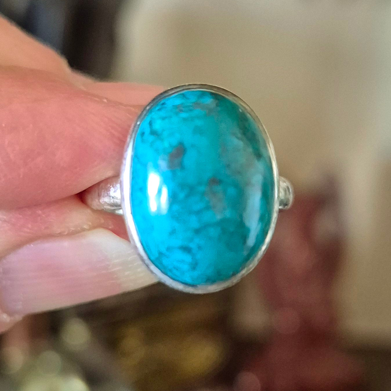 Chrysocolla Ring - Size 7