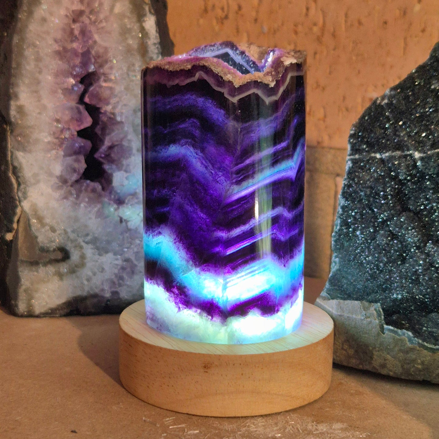 Fluorite Tube Lamp