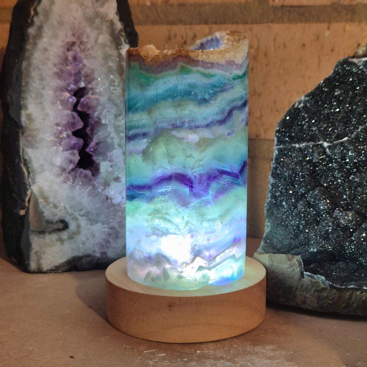 Fluorite Tube Lamp