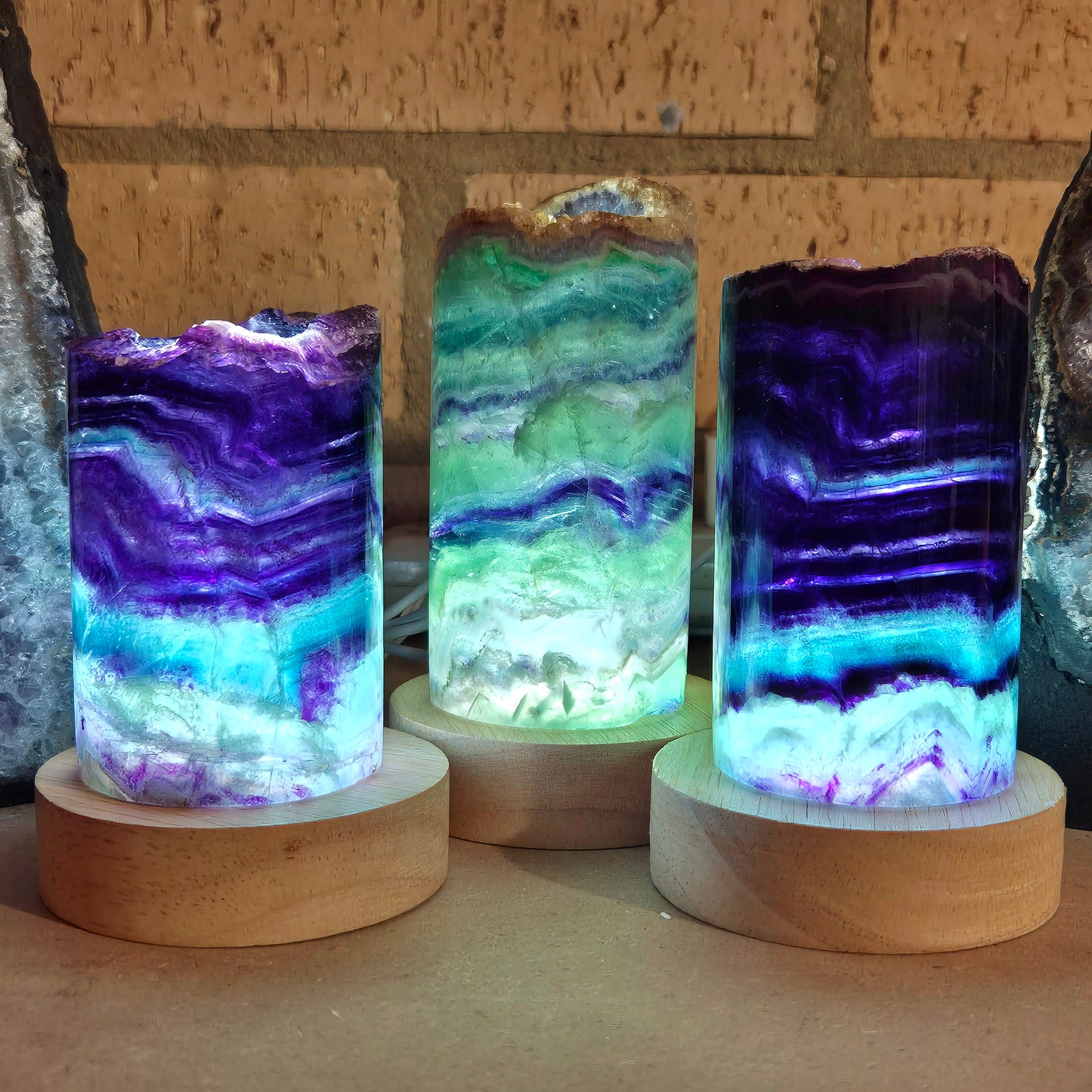 Fluorite Tube Lamp