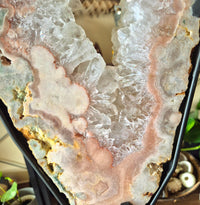 Pink Amethyst Angel Wings