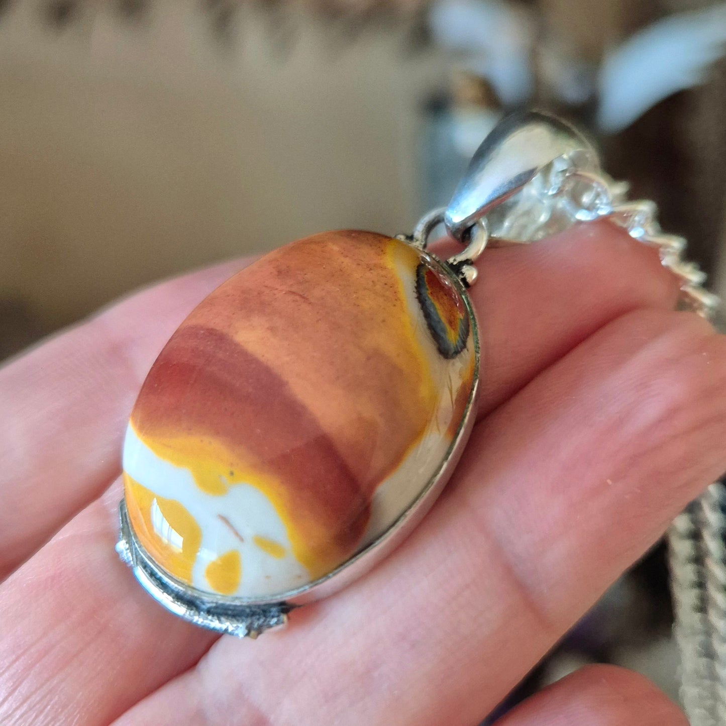 Mookaite Jasper Pendant