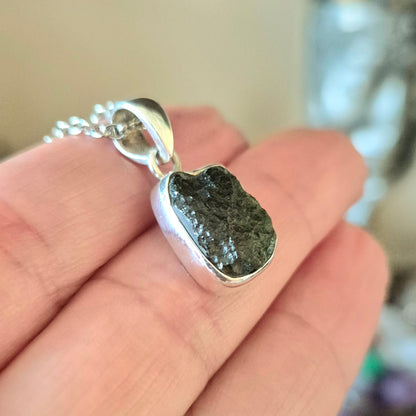 Moldavite Pendant