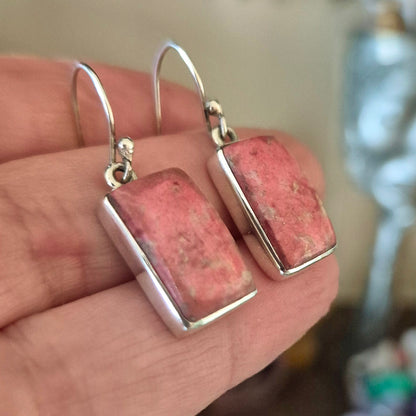 Thulite Earrings