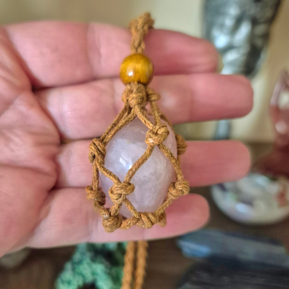 Macrame Necklace Holders