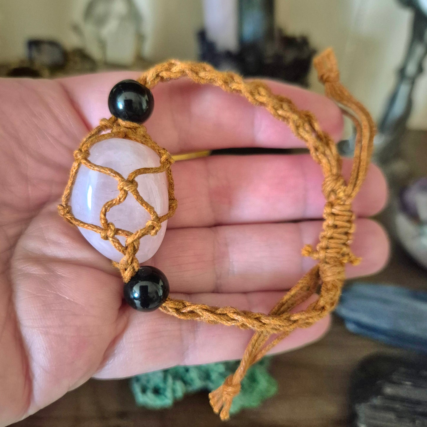 Macrame Crystal Holders