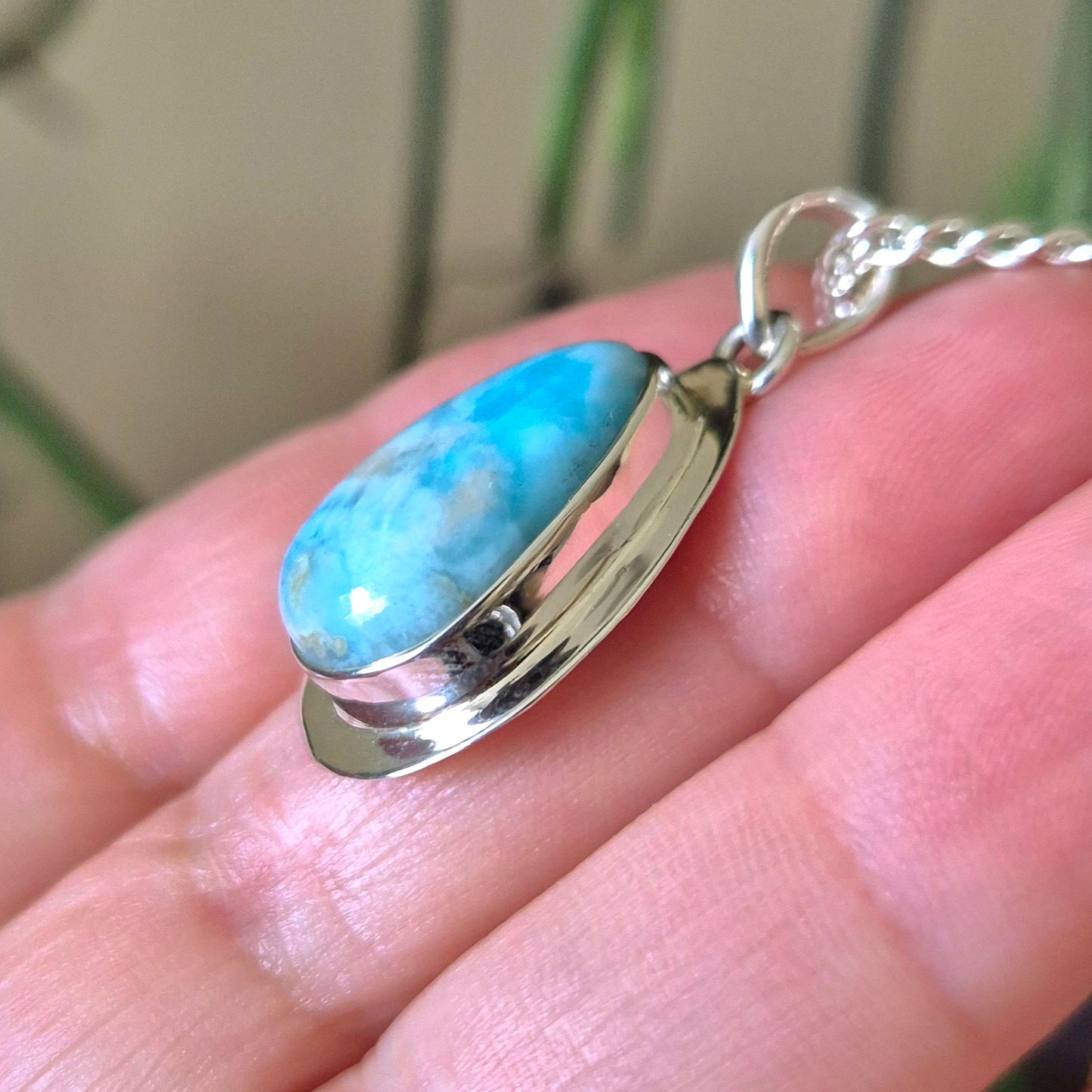 Larimar Pendant