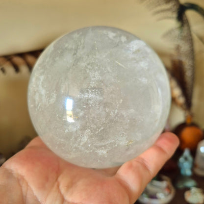 Clear Quartz Sphere 1.07Kg