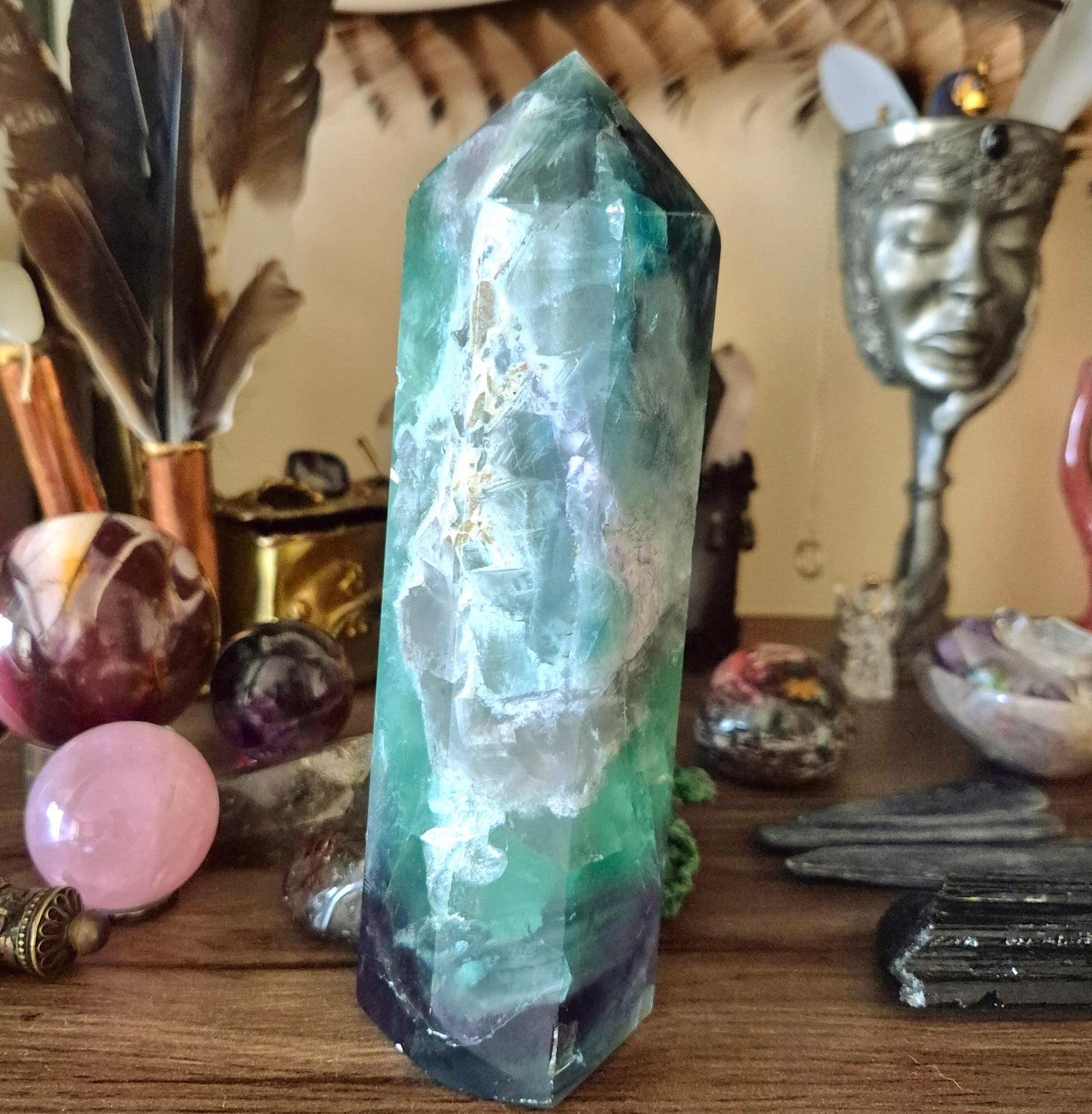 Fluorite Obelisk Tower