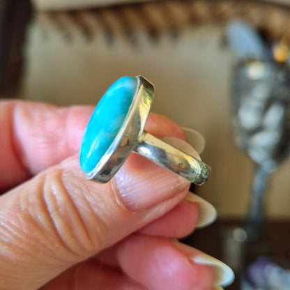 Larimar Ring Size 7