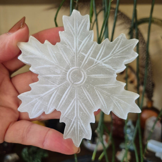 Selenite Snowflake