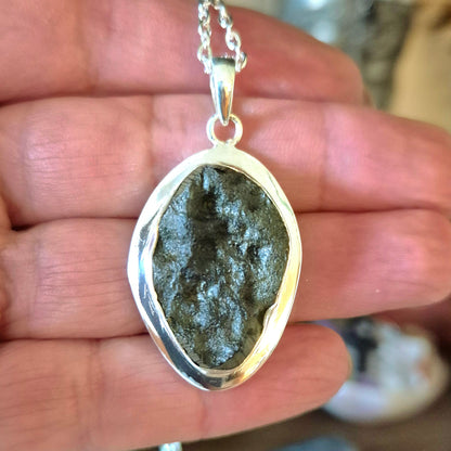 Moldavite Pendant