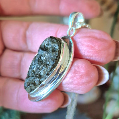 Moldavite Pendant