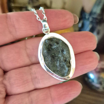 Moldavite Pendant