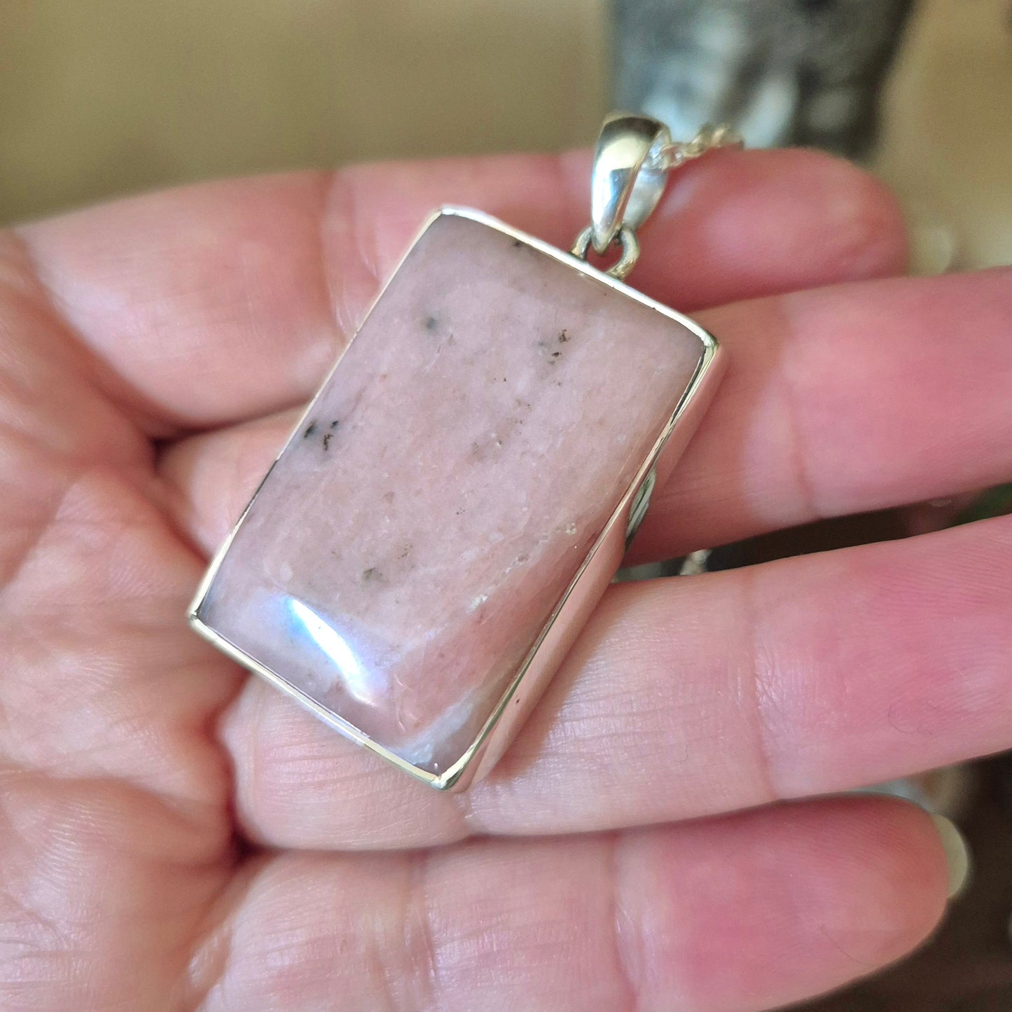 Pink Opal Pendant