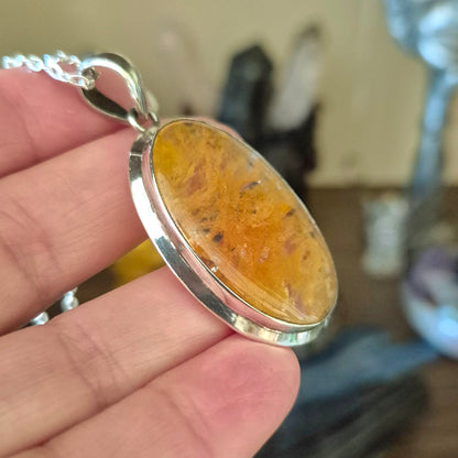 Orange Aventurine Pendant