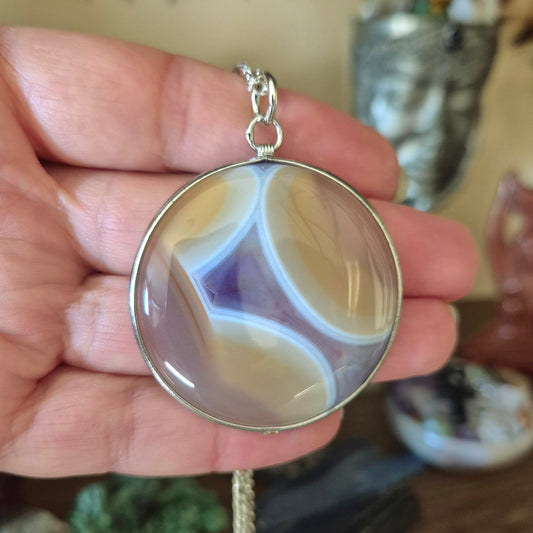 Mixed Agate Pendant