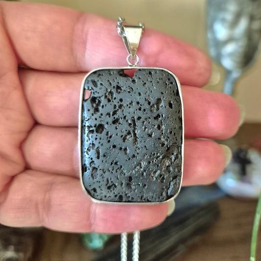 Lava Stone Pendant