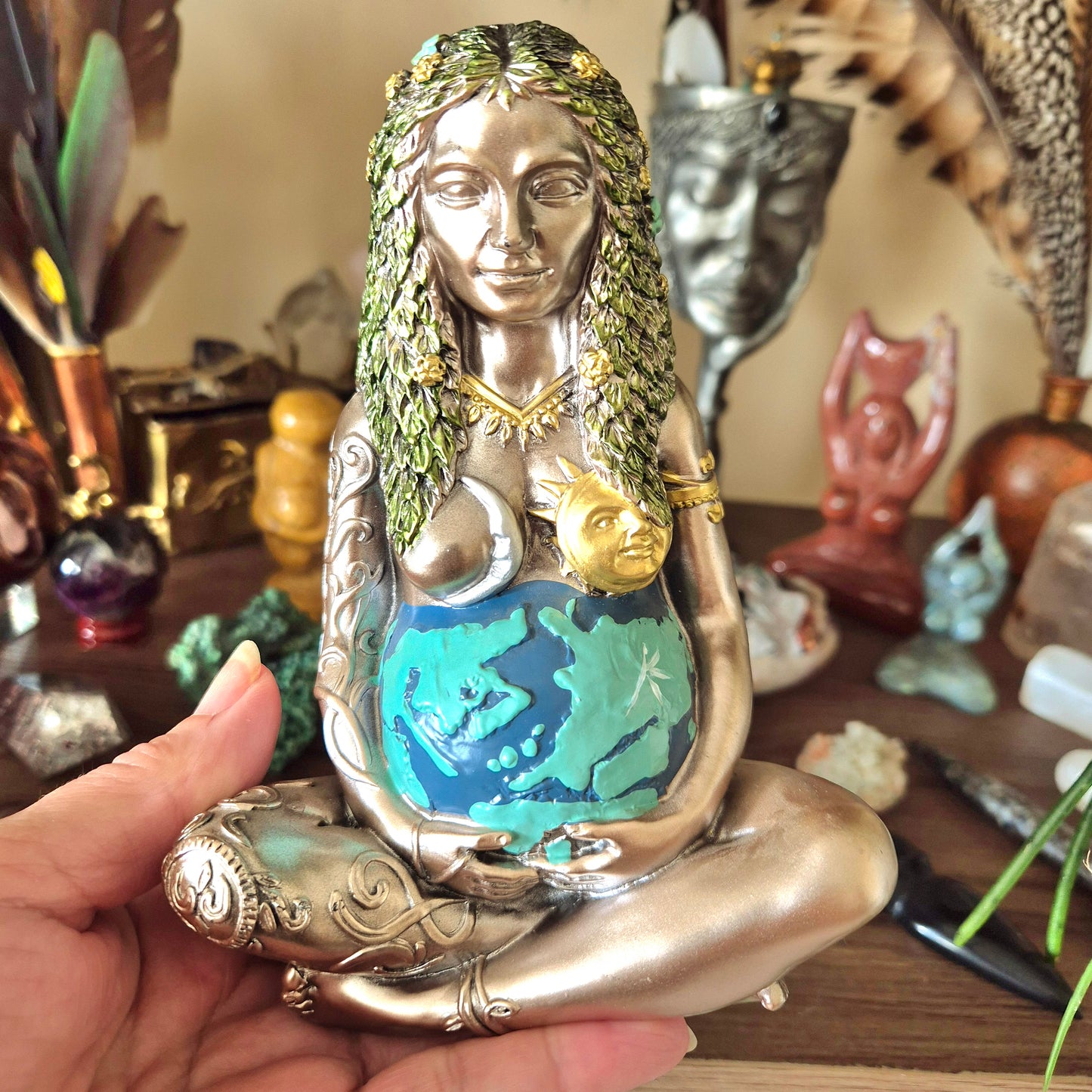 Gaia Mother Earth Statue