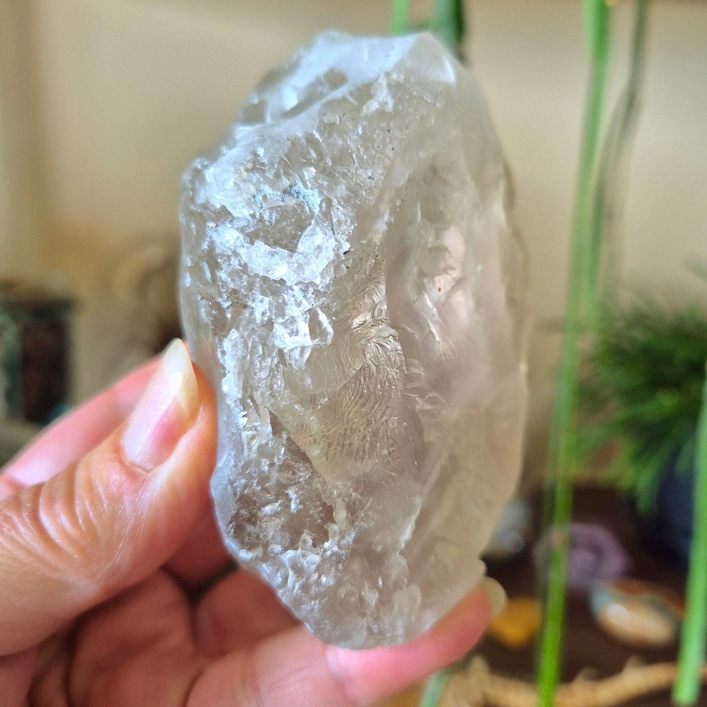 Clear Calcite Freeform Raw