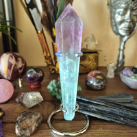 Fluorite Sceptre & Stand