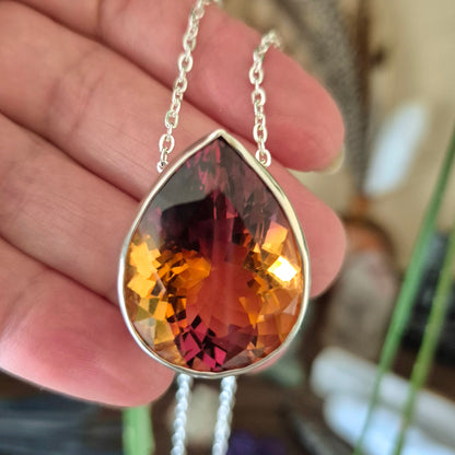 Ametrine Faceted Pendant