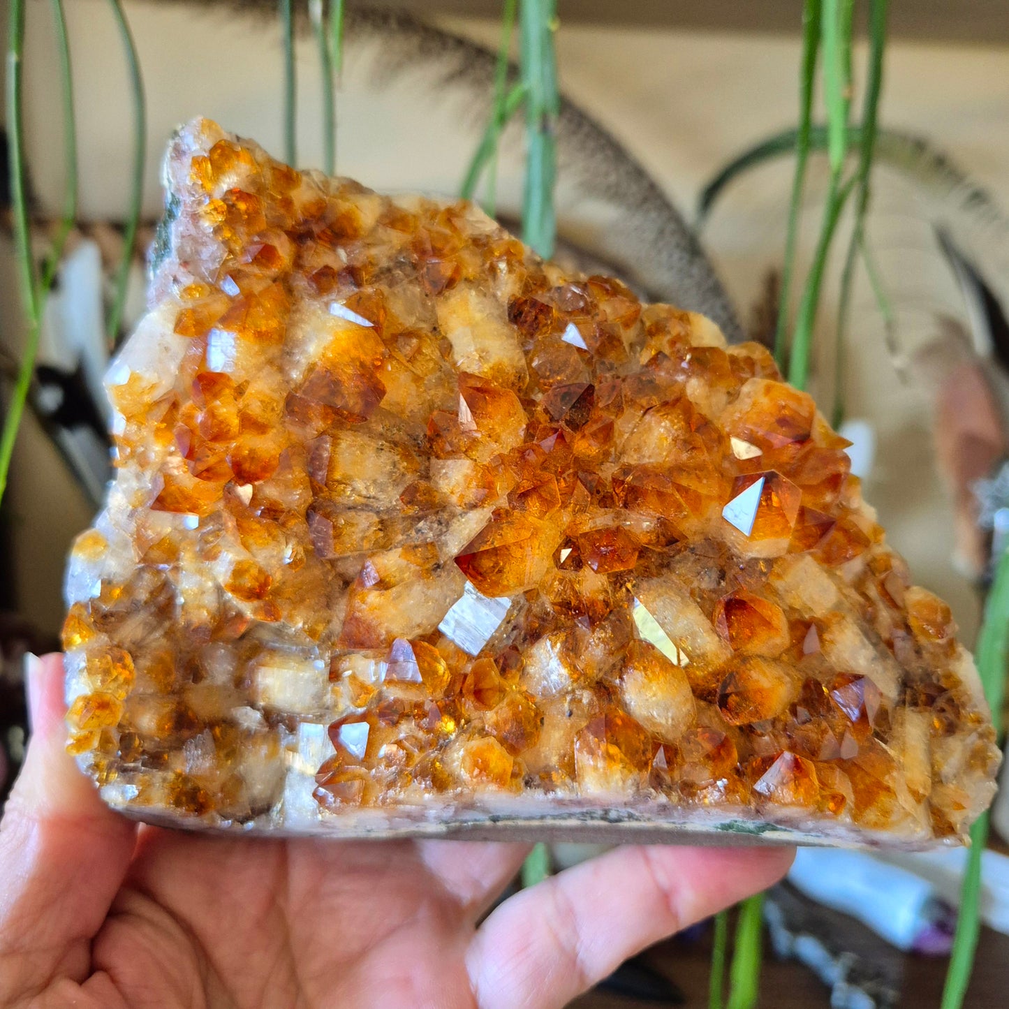 Citrine Cluster 950Gm