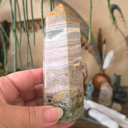 Ocean Jasper Obelisk Tower