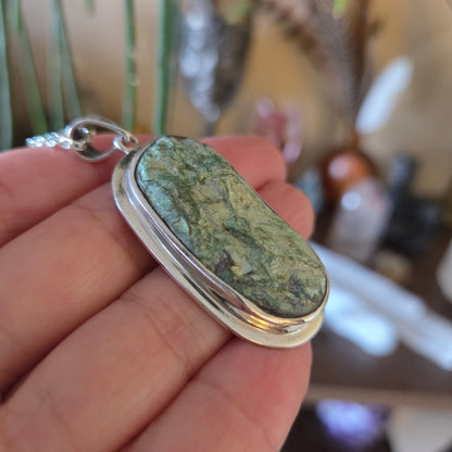 Fuchsite Pendant