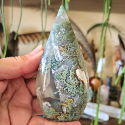 Moss Agate Flame