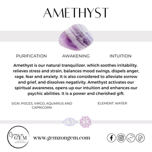 AMETHYST & CITRINE BRACELET