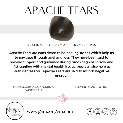 Apache Tears Tumble