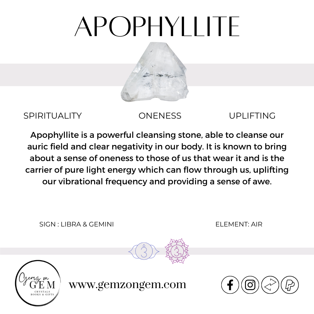 Apophyllite Cluster