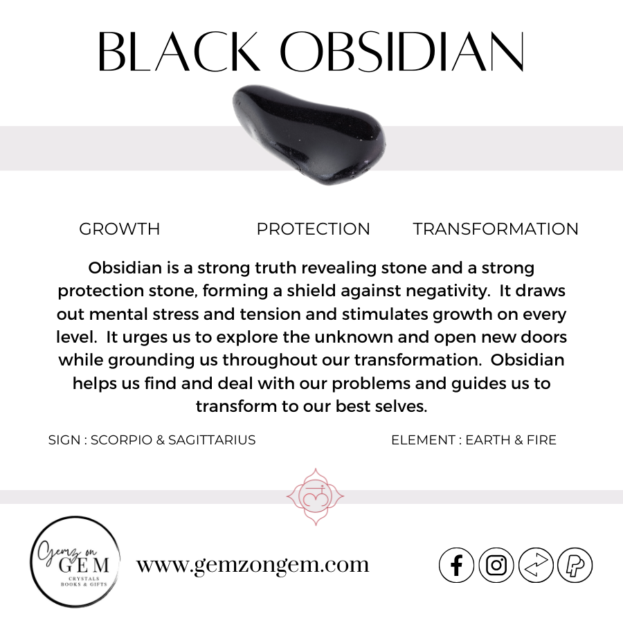 Black Obsidian Anubis