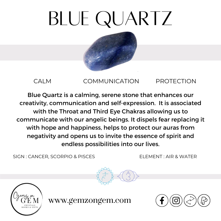 Blue Quartz Bracelet