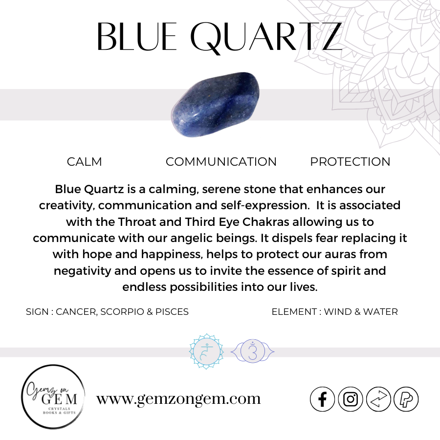 Blue Quartz Bracelet