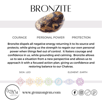 Bronzite Bracelet