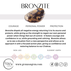 BRONZITE BRACELET