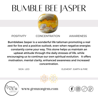 Bumblebee Jasper Turtle Lamp