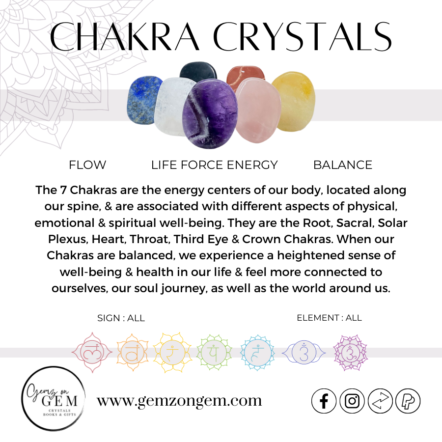 Crystal Chakra Wheel